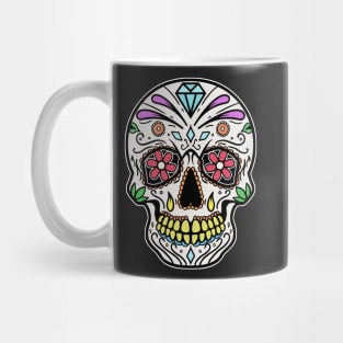 Mexican Skull Dia de los muertos Day of the dead Mug